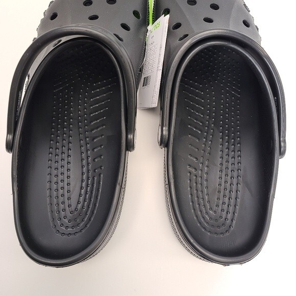 NWT Crocs Mens Black Baya Clog 13 - Picture 6 of 13
